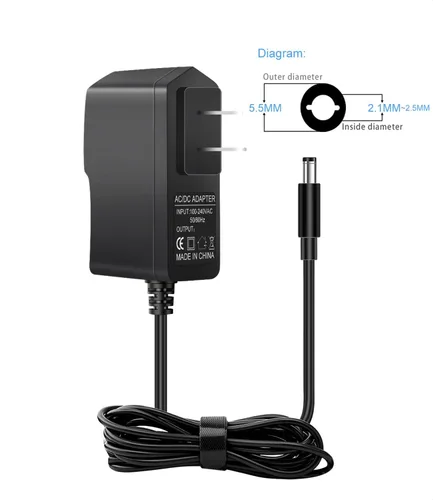 Miniatura 7 de Adaptador de fuente de alimentación CA/CC de 12V 2A para Yamaha PA-130 PA-130B PSR, YPG, YPT, DGX, DD, EZ y P Cable de carga de la serie de teclado