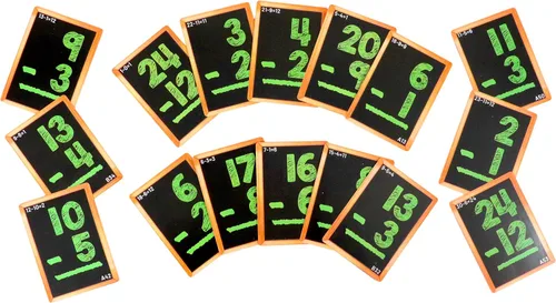 Miniatura 3 de Tarjetas flash matemáticas de Regal Games para sumas y restas - 1er, 2do, 3er grado y más - Tarjetas flash matemáticas para niños