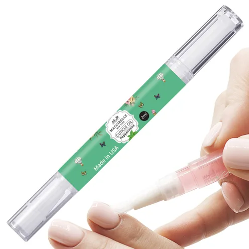 Miniatura 10 de Pluma de aceite puro de granada para cutículas y uñas, 0.1 fl oz, cura las cutículas secas y agrietadas. Pomegranate