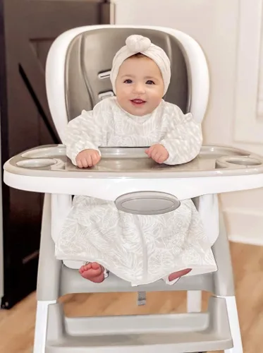 Miniatura 8 de Premium Baby Led Weaning Bib - Full Coverage with Lap Protection - Water-Resistant Long Sleeve Smock