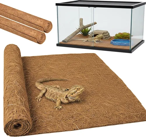 Miniatura 7 de Alfombra de Reptil, Alfombrilla de Reptil, Dragón Barbudo, Sustrato de Gecko Leopardo, Piso para Tanque de Dragón Barbudo, Serpiente, Cama