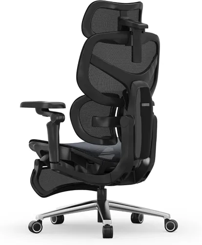 Miniatura 15 de FlexiSpot Sentinel-Pro - Silla ergonómica para juegos con reposabrazos 7D de doble ala adaptable lumbar 7D 145° 4 posiciones, respaldo ajustable