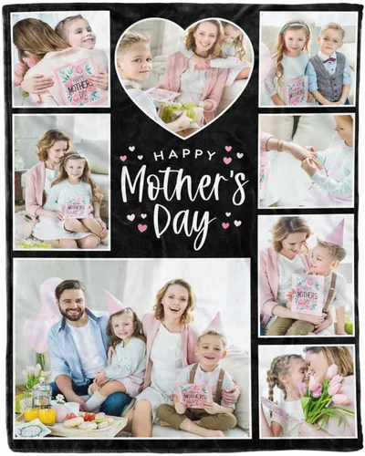 Miniatura 35 de D-Story Mantas personalizadas con imágenes para un papá, para el Día del Padre, mantas con imágenes personalizadas, regalos para el Día del Padre