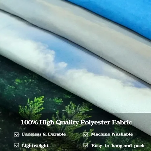 Miniatura 7 de Zussun Tapiz de Bosque Natural de Montaña Tapiz Verde de Pino Luz Solar Selva para Dormitorio Estético Planta Paisaje de Montaña Tapices Pequeños