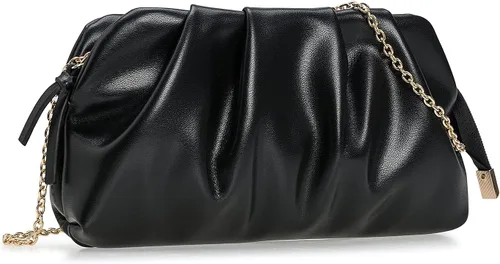 Miniatura 2 de CHARMING TAILOR Bolso tipo sobre elegante de cuero vegano suave con pliegues de PU para mujer