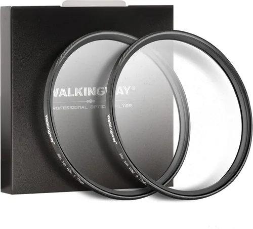 Miniatura 17 de Walking Way Juego de filtros de difusión de niebla blanca de 3.228 in (suave 1 y 2), filtro de lente de efecto niebla de ensueño de enfoque suave, 2