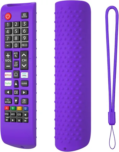 Miniatura 10 de Hi Color Funda de silicona para control remoto Samsung TV BN59-01315J, BN59-01315A, BN59-01199F - Funda protectora suave, duradera, antideslizante