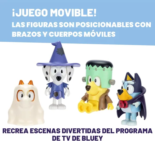 Miniatura 5 de Figuras de Super Fan de Bluey para Niños Pequeños, Juego de 11 Personajes con Figuras Exclusivas, Incluye Figuras para Niños Pequeños de Bluey