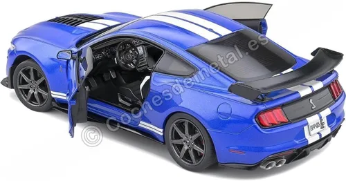 Miniatura 7 de solido S1805901 Ford Coche miniatura coleccionable, azul, escala 1:18