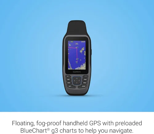 Miniatura 3 de Garmin GPSMAP 79sc, GPS marino de mano precargado con BlueChart g3 Coastal Charts, diseño resistente y flotadores en el agua