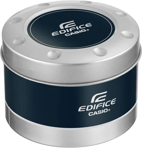 Miniatura 3 de Casio Edifice Reloj de cuarzo de acero inoxidable con correa de acero inoxidable, plateado, 26 (Modelo EFR-564D-1AVCR)