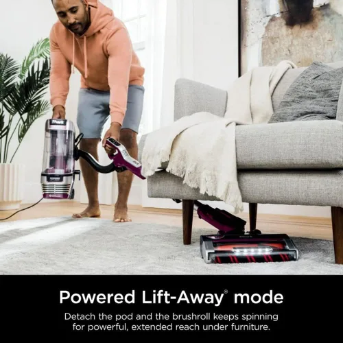 Miniatura 4 de Shark AZ3000 Stratos Powered Lift-Away Aspiradora vertical con DuoClean PowerFins HairPro, cepillo autolimpiante neutralizador de olores TechnologyQ