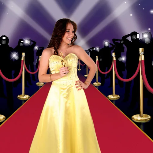 Miniatura 5 de Red Carpet Insta-Mural - Accesorio de fiesta (1 unidad) (1/paquete)