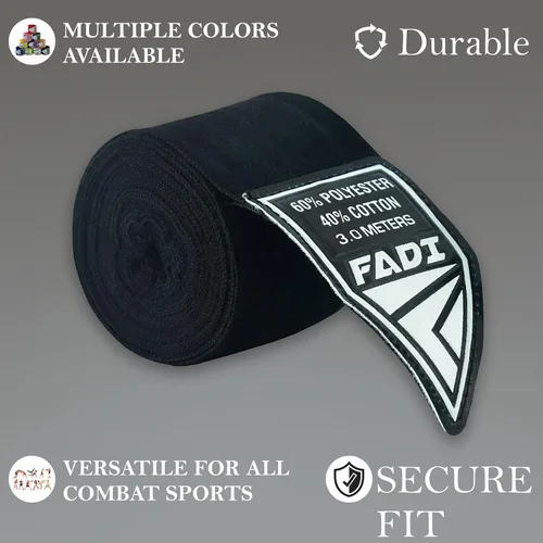 Miniatura 3 de Vendas elásticas de boxeo de 120 pulgadas y 180 pulgadas Guantes de boxeo interiores estilo mexicano de 9.8 ft y 14.8 ft para hombres y mujeres