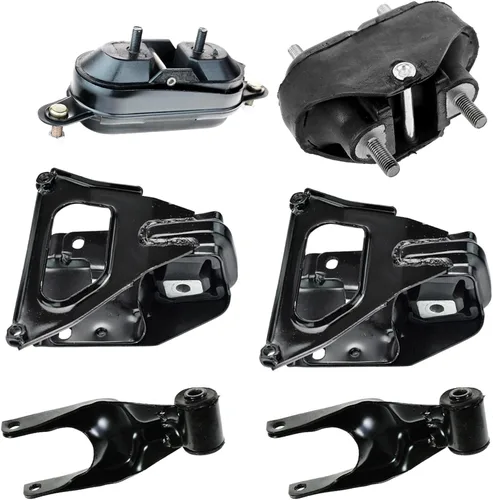 Miniatura 26 de Conjunto de soportes hidráulicos de motor y transmisión TRQ para Mercedes Benz C280 CLK320 E320