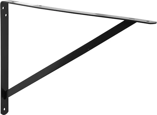Miniatura 9 de Decko Products 49138-10 - Soporte de estante resistente, 8.5 x 11.25 pulgadas, paquete de 10, color negro
