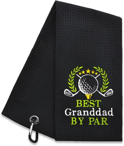 Miniatura 9 de Hafhue The GolfFather - Divertida toalla de golf, regalos de golf para hombres y mujeres, accesorios de golfista para hombre o mujer, regalos