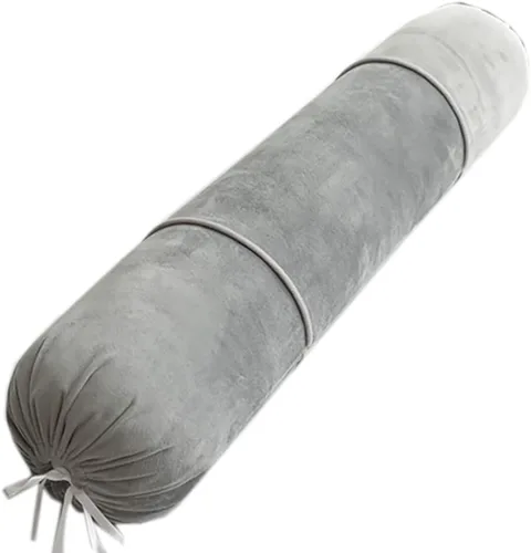 Miniatura 6 de Tingting's Dream Almohada suave y larga para pies, almohada redonda para sofá, almohada cilíndrica cervical para rodilla, pierna