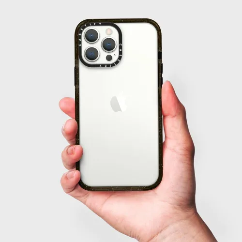 Miniatura 253 de Funda Impact de CASETiFY para iPhone 13 Pro Max con Magsafe - Estuche Claro Cuento de Invierno - Claro Negro Estuche transparente Winter Tale