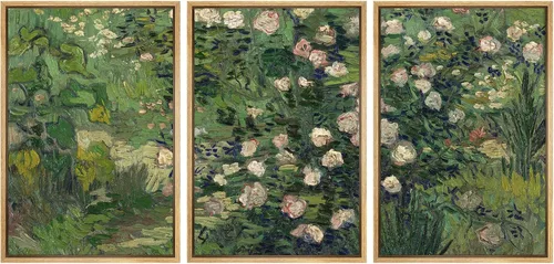 Miniatura 158 de Lienzo decorativo para pared - cuadro con estampado Giclée para decoración del hogar Noche estrellada sobre el Ródano