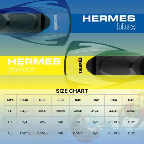Miniatura 6 de Mares Hermes - Aletas de entrenamiento, cortas