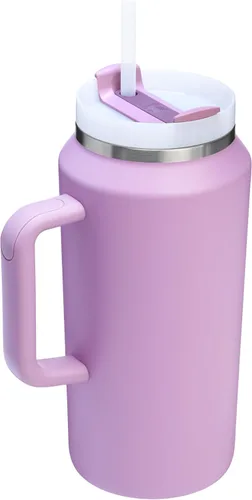 Miniatura 3 de STANLEY Quencher H2.0 Vaso Térmico con Asa y Pajita 64 oz Tapa Flowstate de 3 Posiciones Gran Capacidad para Viajes y Deportes Vaso de Acero