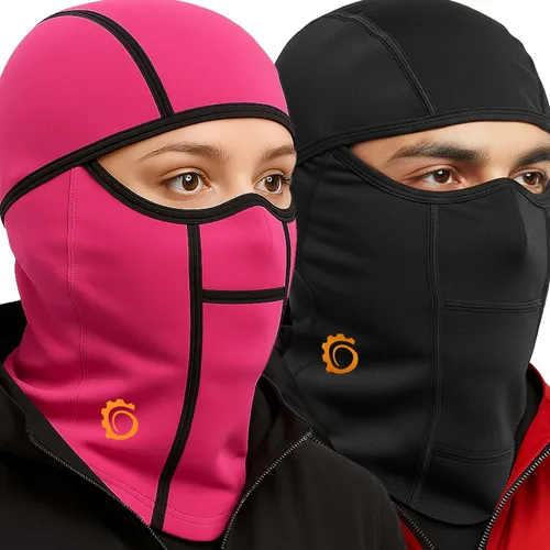 Miniatura 12 de Pasamontañas para motocicleta, máscara facial , osfa, Negro