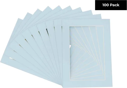 Miniatura 282 de 8.5x11 Mat for 11x14 Frame - Precut Mat Board Acid-Free Brown 8.5x11 Photo Matte Made to Fit a 11x14 Picture Frame, Premium Matboard for Family