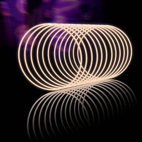Miniatura 7 de Glow Fever Glow Sticks - Collares brillantes a granel de 100 unidades de 22 pulgadas con conectores, palos de luz de neón para fiestas, festivales