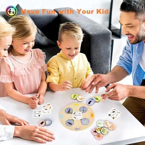Miniatura 6 de Juguetes de ciclo de vida para niños, kits educativos de ciencia, juguetes Montessori para niños de 3, 4, 5, 6 años en adelante, aprendizaje