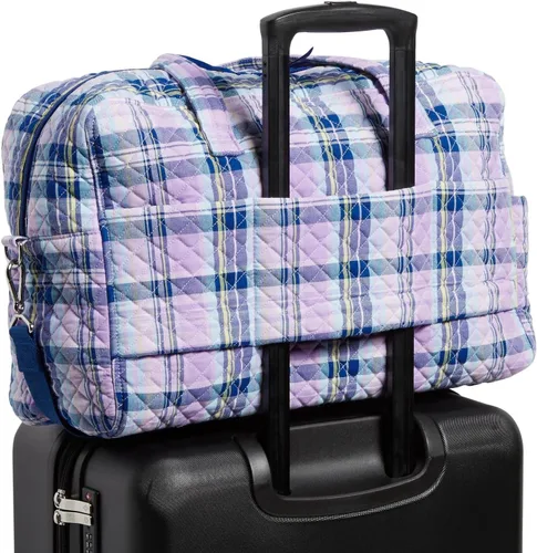 Miniatura 4 de Bolsa de viaje de fin de semana Weekender de algodón para mujer