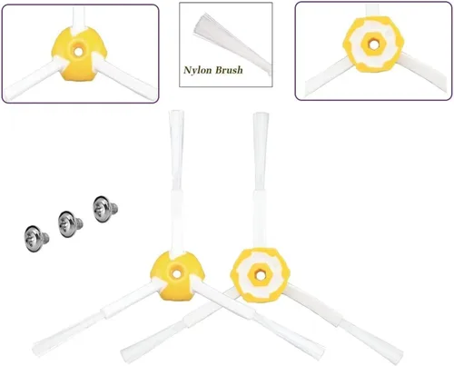 Miniatura 5 de Side Brush，Compatible For Roomba 600 700 694 692 690 680 660 665 651 650 614 760 770 780 776 782 785 500 595 585 564(0419IR80002)