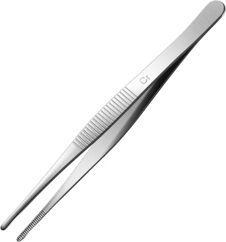 Miniatura 9 de Aniso Pinzas largas – Pinzas de cocina dentadas de precisión para barbacoa y cocina (12 pulgadas)