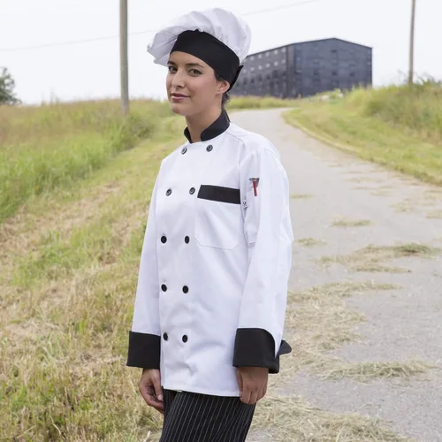 Miniatura 3 de Abrigo unisex de Newport Chef, BlancoNegro