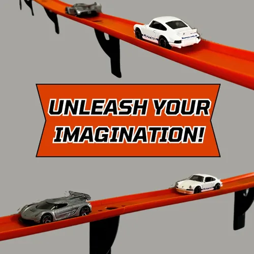 Miniatura 5 de Conectores de Pared para Pista de Carreras de Juguetes Compatibles con Hot Wheels Accesorio de Construcción de Pista Infantil Rampas y Pistas