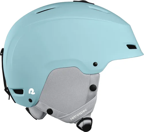 Miniatura 10 de Retrospec Zephyr - Casco de esquí – Casco de snowboard para adultos y jóvenes con ajuste ajustable, 9 rejillas de ventilación transpirables, rosa