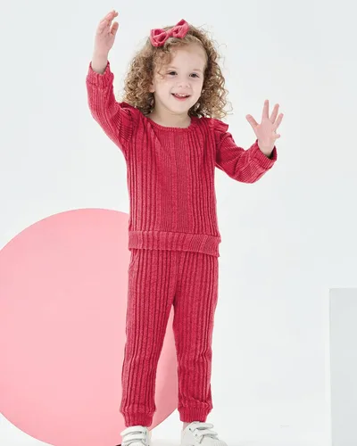 Miniatura 3 de Mioglrie Infant Baby Girl Clothes Fall Outfits Toddler Girls' Clothing Fleece Sweatshirts Winter Baby Clothes for Girls