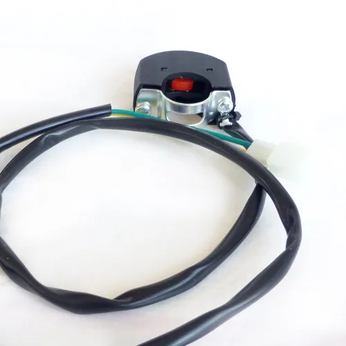Miniatura 2 de Mini interruptor de apagado de bicicleta - Interruptor de apagado montado en la barra de manillar con conector de 2 cables