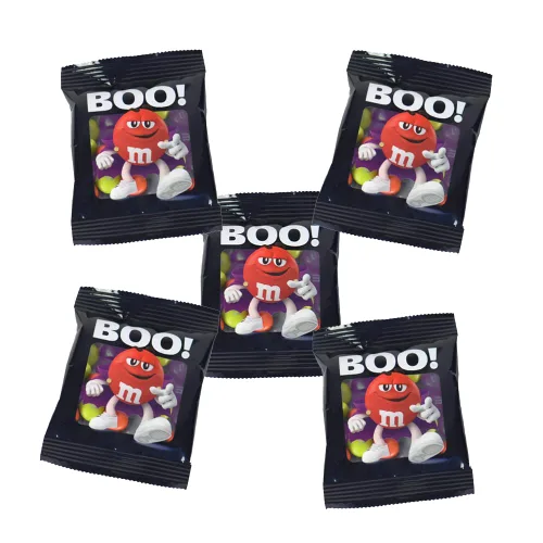 Miniatura 8 de M&M'S WORLD Caramelos de Halloween preimpresos, 2 libras de caramelos a granel en paquete resellable para fiesta de Halloween, dulce o truco