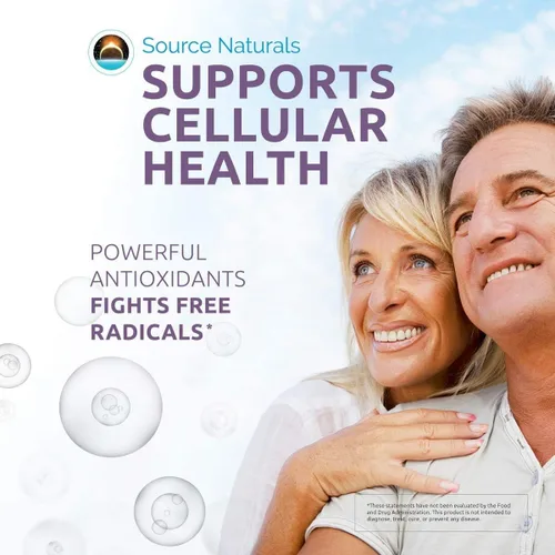 Miniatura 7 de Source Naturals Resveratrol 200 mg para el Corazón y el Envejecimiento Saludable - 30 Cápsulas Vegetarianas