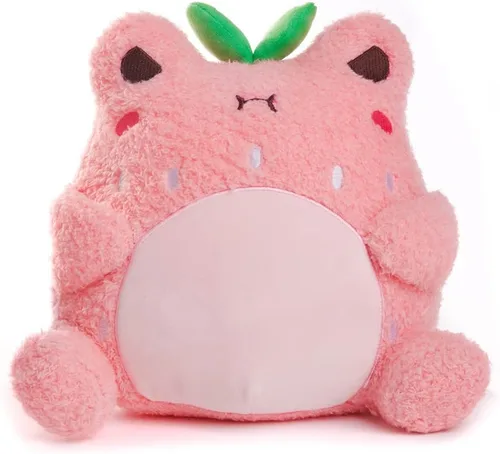 Miniatura 8 de Cuddle Barn PlushGoals - Rana Adorable y Supersuave Bumble Wawa Vestida de Abeja, Juguete de Peluche Coleccionable Kawaii, 9 pulgadas