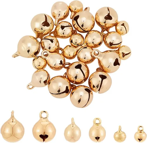Miniatura 9 de BENECREAT 12 colgantes de plumas de latón chapado en oro de 18 quilates, colgantes de plumas de 1.5 x 0.5 x 0.06 pulgadas para aretes de bricolaje