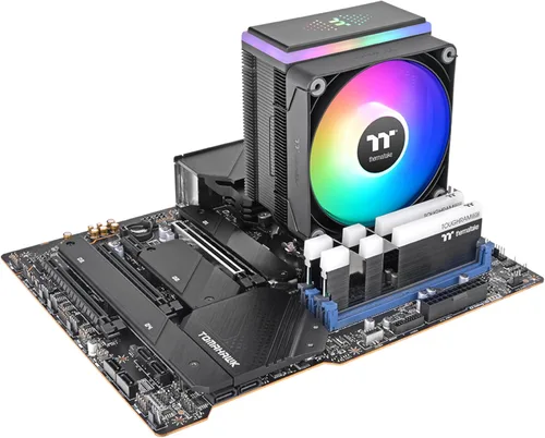 Miniatura 5 de Thermaltake Enfriador de CPU ASTRIA 400 ARGB, compatible con la última CPU Intel LGA 1851/1700 y AMD AM5, torre única, potencia de enfriamiento TDP