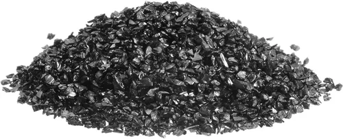 Miniatura 3 de HARFINGTON Chips de vidrio triturado de 3.53 oz/3.55 onzas, 0.039 in-0.118 in, vidrio metálico irregular con purpurina para manualidades, relleno