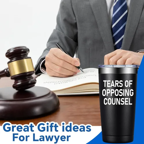 Miniatura 2 de Regalos de abogado DOEARTE para hombres y mujeres - Regalos de Navidad de apreciación para abogados - Regalo para graduación de estudiante