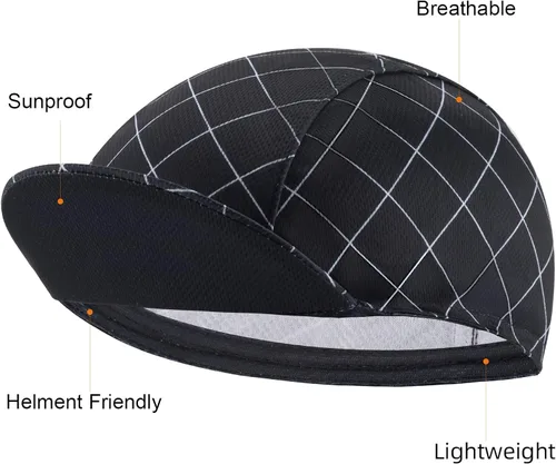 Miniatura 2 de ROCKBROS Men's Cycling Cap Breathable Sun Proof Helmet Liner Hat
