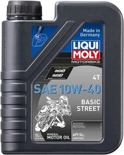 Miniatura 5 de Liqui Moly 4T 10w40 Basic Street 4 litros
