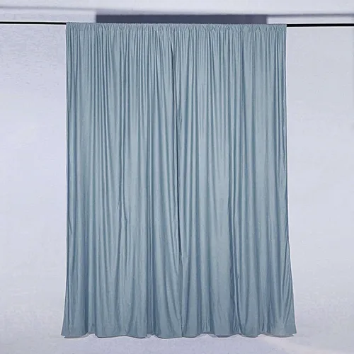 Miniatura 17 de Efavormart - Paquete de 2 cortinas de fondo ignífugo de amatista violeta de 10 x 10 pies, resistentes y sin arrugas, para eventos teatrales y galas