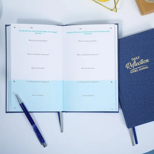 Miniatura 7 de Diario/planificador diario de gratitud, cinco minutos al día para ser agradecido, diario guiado sin fecha con formato guiado simple para rastrear tu