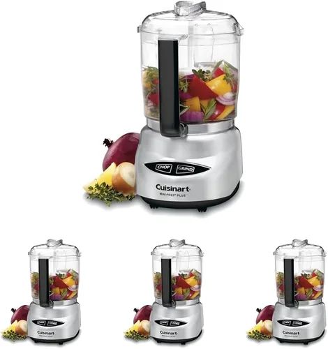 Miniatura 5 de Cuisinart Mini Prep Plus - Procesador de alimentos, 4 tazas, acero inoxidable cepillado (brillante)